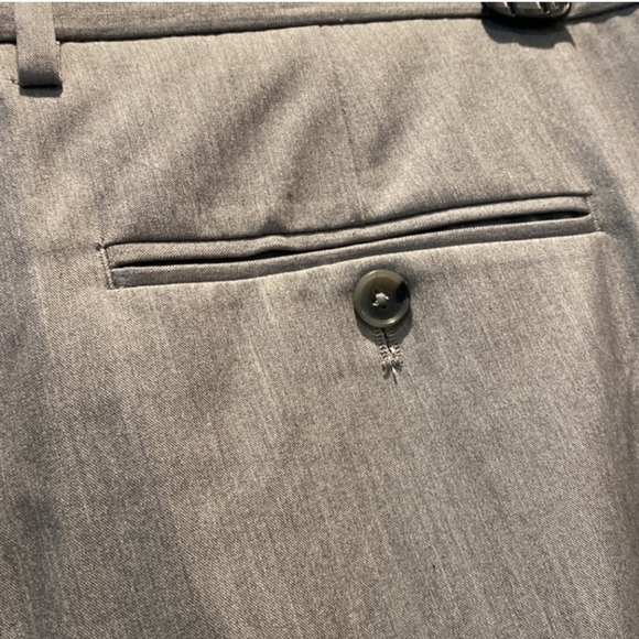Nautica Bi Stretch Performance Light Grey Pants - Picture 5 of 12